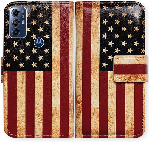 Vista 22 de Bcov Funda para Moto G Play 2023, diseño de pájaro negro y verde con tapa para teléfono con ranura para tarjetas, soporte para Motorola Moto G Play