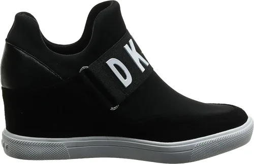 Vista 4 de DKNY Sandalias cómodas de tacón con cuña Cosmos para mujer