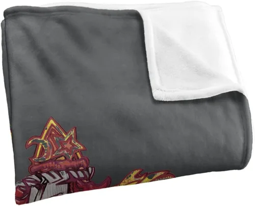 Vista 3 de Harry Potter Gryffindor Rough Crest Silky Touch Manta súper suave 36 x 58 pulgadas, Gryffindor Rough Crest