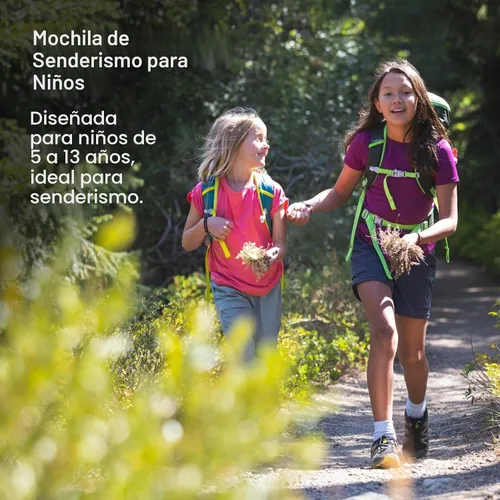 Vista 3 de Mochila de senderismo Osprey Jet 18L para niños, Azul Spikemoss