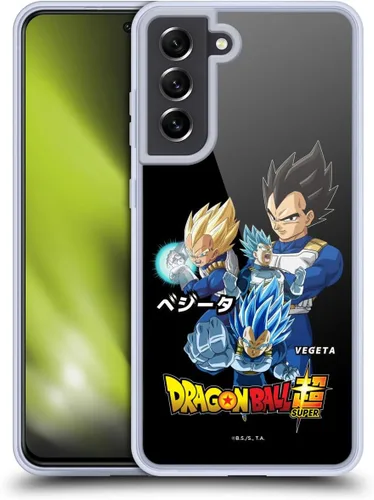 Vista 203 de Head Case Designs Funda de gel con licencia oficial de Dragon Ball Super Group Future Trunks Arc Characters [protección de grado militar] compatible