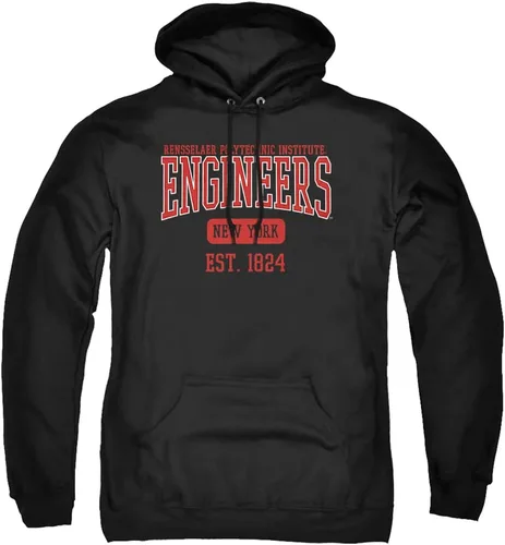 Vista 142 de LOGOVISION Colección de sudaderas con capucha unisex con diseño oficial de Collegiate Est. Date para hombres y mujeres