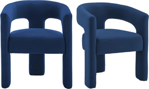 Vista 17 de Modernas sillas de comedor, silla de sherpa tapizada de terciopelo con respaldo, silla de tocador Boucle ensamblada cómoda para cocina, comedor