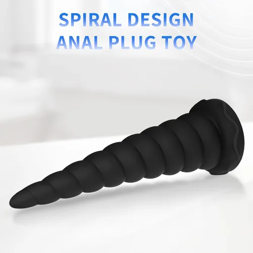 Vista 5 de Ensanchador Anal Entrenador Gran Tapón Anal Cuentas Anales Juguetes Sexuales para Adultos para Mujeres y Hombres, Tapón Anal Grande Cono