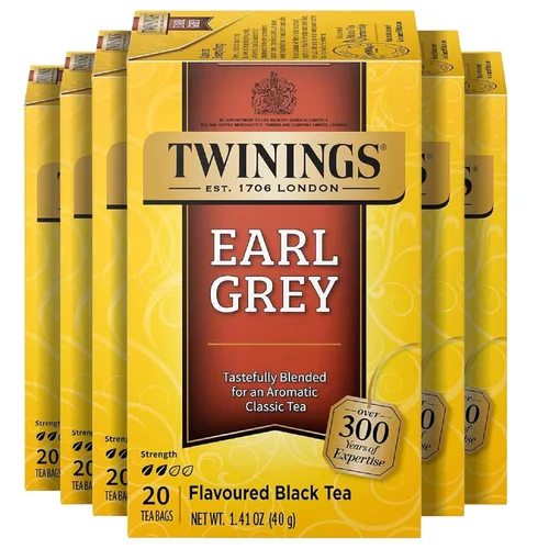 Vista 83 de Twinings Bolsas de té negro Blackcurrant Breeze envueltas individualmente, 20 unidades (paquete de 1), dulce, sabor picante, con cafeína, disfruta