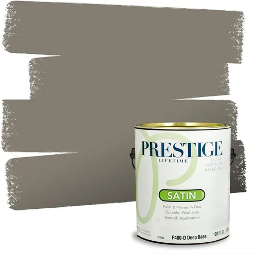 Vista 101 de Prestige Paints - 2 en 1, pintura base y pintura de exterior, P400-D-SW7053