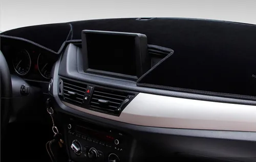 Vista 3 de Cubierta de consola central negra de ajuste personalizado para salpicadero, protector solar para Mazda CX-5 CX 5 SUV 2017 2018 2019