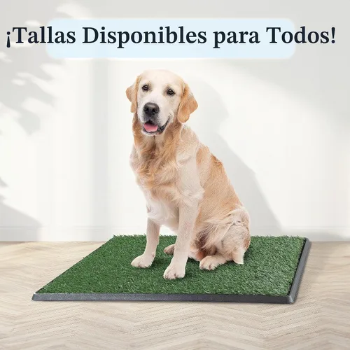 Vista 3 de Almohadilla de Césped Artificial para Orina de Cachorros para Perros y Mascotas Pequeñas - 20 x 30 Pulgadas, Almohadillas de Césped Reutilizables