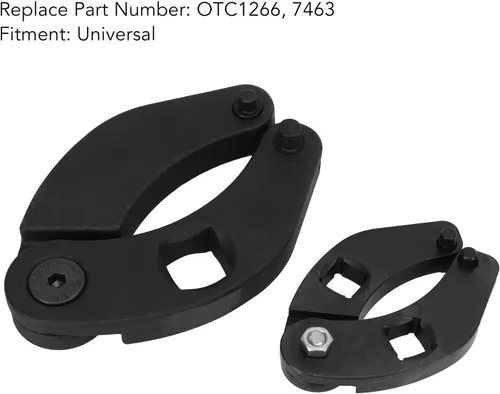 Vista 2 de OTC1266, llave de tuerca de glándula universal, antideformación, 2 piezas, acero al carbono, resistente, alta dureza para automóvil