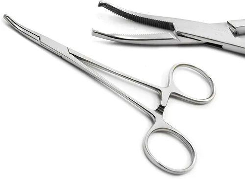 Vista 29 de MEDSPO Pinzas Profesionales Portaagujas Quirúrgico Dental Médico Ortopédico con Bloqueo Sutura Veterinaria Restaurativa Instrumentos