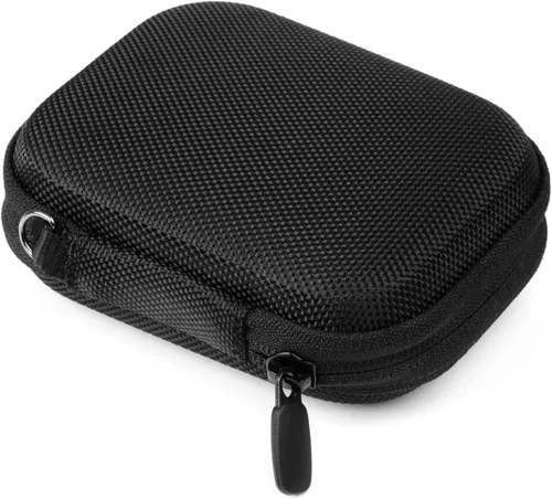Vista 5 de Alltravel Funda tamaño palma para cargador portátil inalámbrico magnético plegable, compatible con Yiisonger, Anker 622/633, AOGUERBE, podoru (negro)
