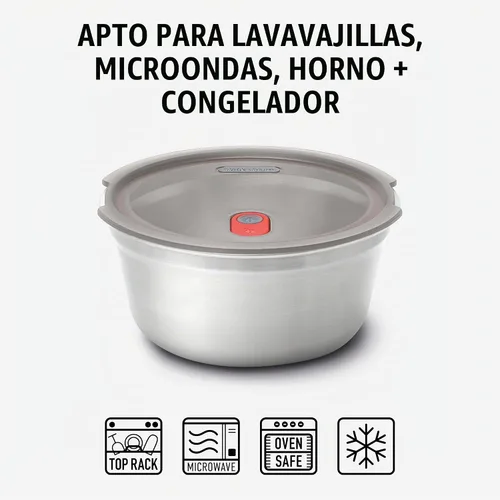 Vista 9 de Taza de almuerzo BLACK + BLUM - Recipientes reutilizables para preparar comidas para picnic y camping - Caja de almacenamiento de alimentos