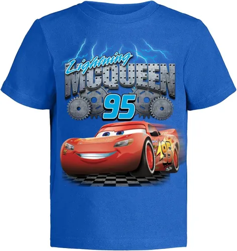 Vista 7 de Disney Camiseta gráfica Cars Lightning McQueen Pixar (juegos) Tow Mater Doc Cruz Finn Outfit Tee Niños Cumpleaños Ropa para niños
