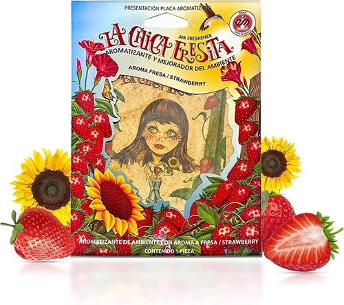 Vista 5 de 15 piezas Chica Fresa Fresa de Fresa Aromatizante