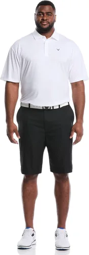 Vista 4 de Callaway Pantalones cortos de golf Performance Flat Front Pro Spin 3.0 para hombre con cintura activa