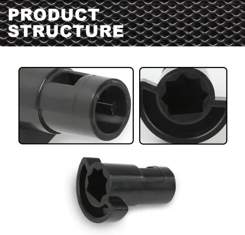 Vista 5 de CNNELL Mezcla de eje de actuador de puerta, compatible con Jeep Grand Cherokee 2005-2010/Compatible con Jeep Commander 2006-2010 5143183AA