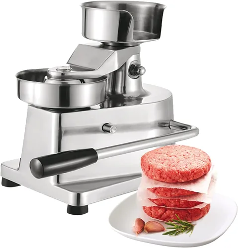 Vista 10 de ALDKitchen Hamburger Patty Press Prensa de hamburguesas Herramienta para formar hamburguesas + 500 piezas de hojas de papel gratis