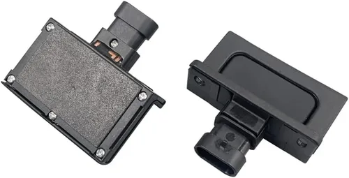Vista 2 de 1 par de pastillas de interruptor de liberación de manija de puerta exterior izquierda y derecha compatibles con Corvette C6 2005-2013 22751230