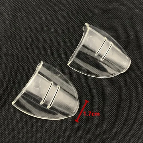 Vista 9 de 5 pares de protectores laterales para lentes de seguridad, protectores laterales deslizantes, se adaptan a marcos de anteojos medianos a grandes