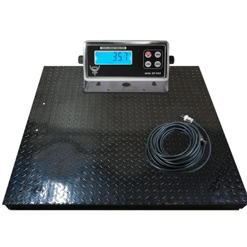 Vista 7 de Báscula de piso industrial resistente de almacén con indicador de pantalla digital (nuevo 40 * 40)