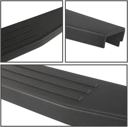 Vista 9 de PIT66 Tapa de moldura para portón trasero, compatible con Ford F-150 2015-2020 Protector de moldeo (no compatible con Flex Step), parte superior