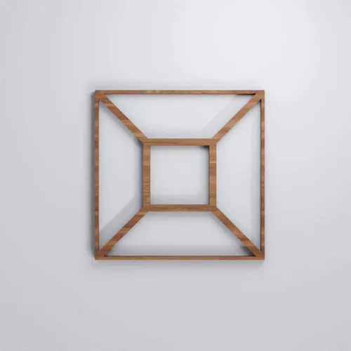 Vista 5 de Ekena Millwork WALW08X08X0375MARWA Marion Paneles de pared con calado decorativo de 3/8 pulgadas en T, 7 3/8 pulgadas de ancho x 7 3/8 pulgadas
