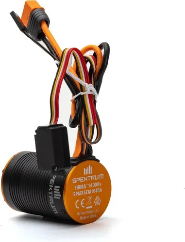 Vista 6 de Spektrum Firma 2 en 1 motor de orugas sin escobillas/ESC: 1400Kv, SPMXSEM1040A