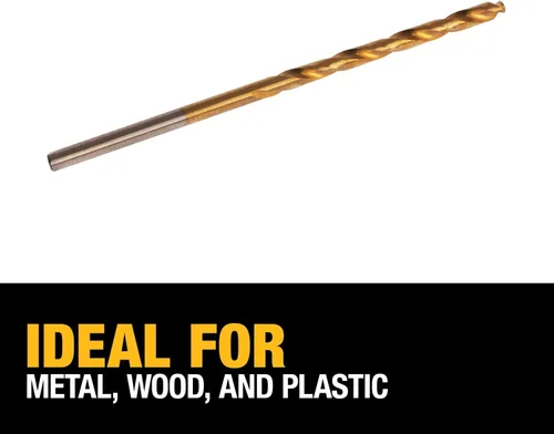 Vista 2 de DEWALT DW1306 - Broca helicoidal de titanio con punta aguzada (332 pulgadas)