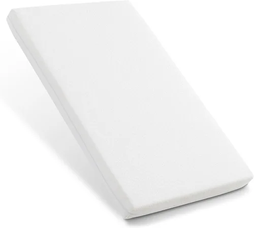 Vista 12 de Almohadilla de colchón para moisés de bebé NeoBorn, de 61 cm x 52.8 cm, colchón de espuma de memoria con gel de confort de doble cara con funda