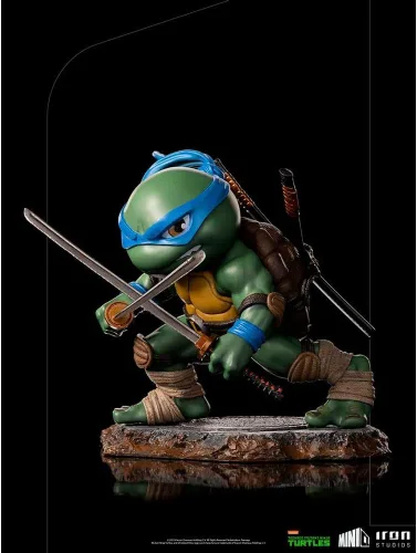 Vista 5 de Estatua Leonardo - TMNT - Minico - Iron Studios