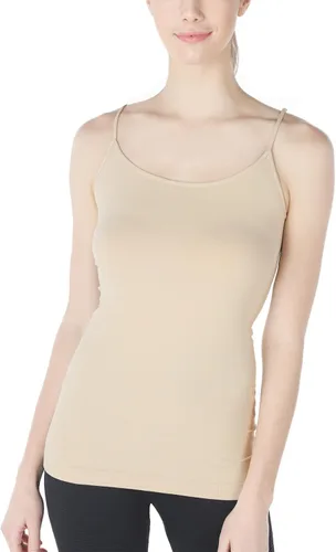Vista 9 de NIKIBIKI Camisola básica sin costuras para mujer, fabricada en Estados Unidos, talla única