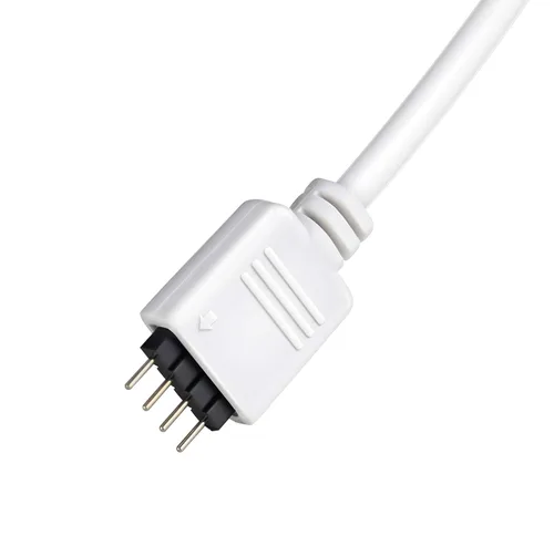 Vista 6 de Extensión de cable Nelyeqwo RGB de 4 pines para tira de luz LED