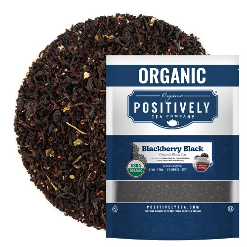 Vista 107 de Bolsas de hojas sueltas para té. Orgánicas por USDA. Positively Tea LLC.
