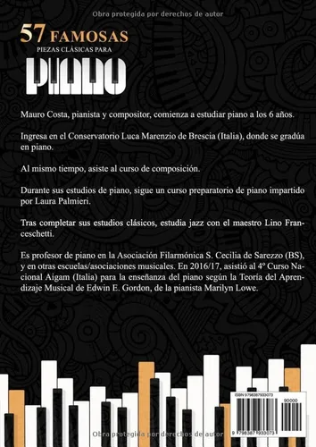 Vista 2 de 57 Famosas Piezas Clásicas para Piano Toca las Piezas de los más Grandes Compositores Clásicos Partituras Originales de Nivel Intermedio en Orden