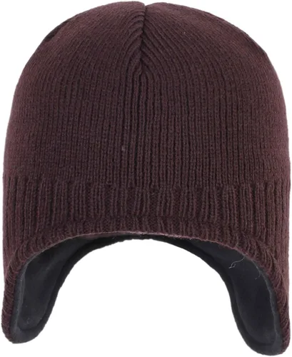 Vista 2 de Connectyle Gorro de invierno cálido para hombre, con forro polar y orejera, gorro diario