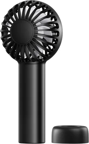 Vista 13 de SWEETFULL Mini Ventilador Portátil – Ventilador de Mano Recargable, 3 Velocidades, Pequeños Regalos de Mano Personales para Artículos Esenciales