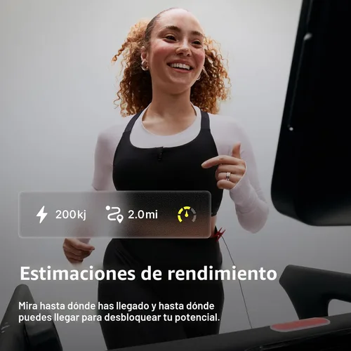 Vista 10 de Peloton Cross Training Tread, Treadmill for Running, Walking, and Hiking with Manual or Auto-Incline Options and Immersive 24” HD Touchscreen