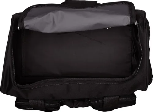 Vista 6 de Everest Gimnasio bolsa con bolsillo para ropa húmeda, Negro), S223-BK