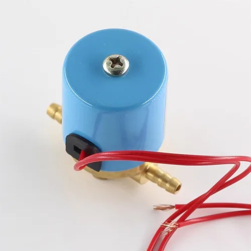 Vista 3 de Dia.5mm pipe plug type miniature normally closed control water, air solenoid valve，VITON sealing material,6~17bar DC 12V 24V 1Pcs(13bar Orifice