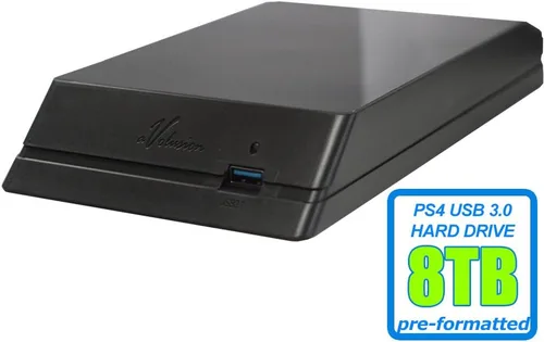 Vista 2 de Avolusion HDDGear - Disco duro externo USB 3.0 de 8 TB (para PS4 Pro y Slim, preformateado)