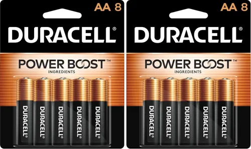 Vista 8 de Duracell Pilas AA de cobre, 6 unidades, 12 años de vida útil, larga