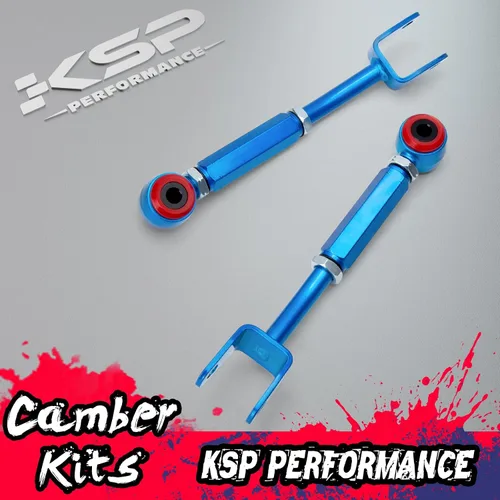 Vista 5 de KSP juego de alineación trasero ajustable de suspensión y juego de brazo de convergencia para Nissan 350Z 370Z Altima Maxima/ Infiniti G35 G37 Sedan