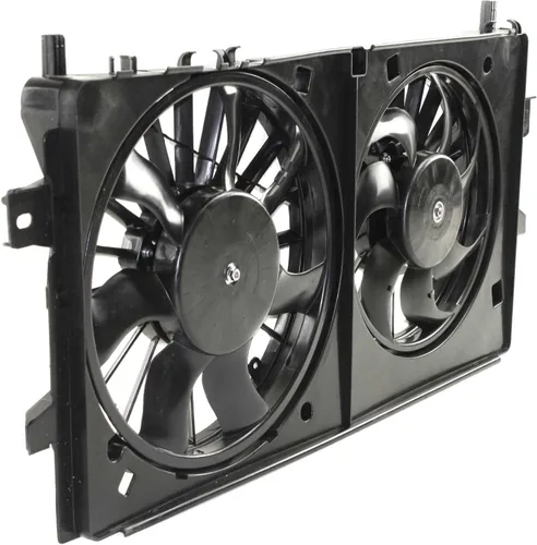 Vista 3 de Conjunto de ventilador de refrigeración para PONTIAC GRAND PRIX 2005-2008/IMPALA 2006-2013/IMPALA LIMITED 2014-2016 Dual
