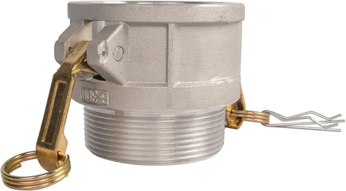Vista 19 de 2 piezas de accesorios de bloqueo de leva fundida por gravedad de aluminio (parte B de 1 pulgada) de manguera de leva y ranura, acoplador hembra