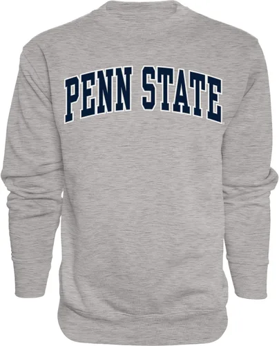 Vista 36 de Blue 84 NCAA para hombre Sudadera de cuello redondo con nombre de equipo jaspeado en color oscuro