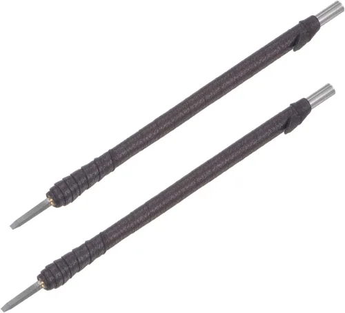 Vista 6 de uxcell Cuchillo para tallar cinceles de madera, carburo de tungsteno de 0.197 in, punta plana, herramienta de mano para carpintería, Graver de 5.906
