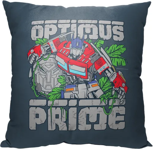 Vista 11 de Northwest Almohada Transformers, 18" x 18", Autobot Shield