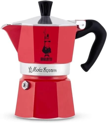 Vista 15 de Bialetti - Moka Express: Cafetera de espresso sobre estufa icónica, prepara auténtico café italiano, olla de moka 1 taza (2 Oz - 60 Ml), aluminio