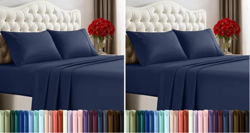 Vista 50 de Utopia Bedding - Juego de sábanas de microfibra cepillada, resistente al encogimiento y a la decoloración, de fácil cuidado, 3 piezas, tamaño Beige