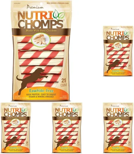 Vista 9 de NutriChomps - Masticables para perros, giros de 6 pulgadas, sabores